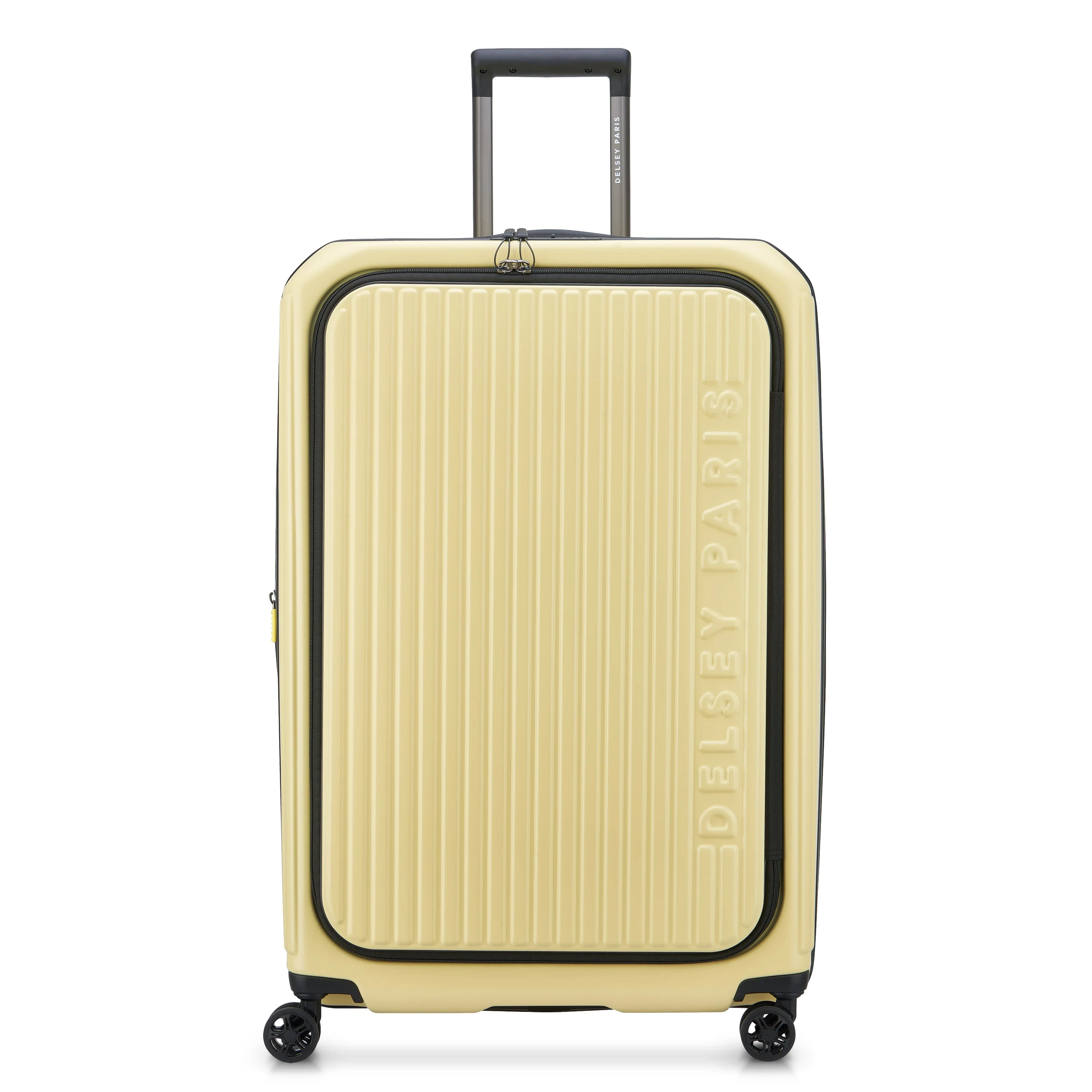 SECURITIME ZIP | Check-in Large Koffer Erweiterbar 75.5 CM BLASSGELB