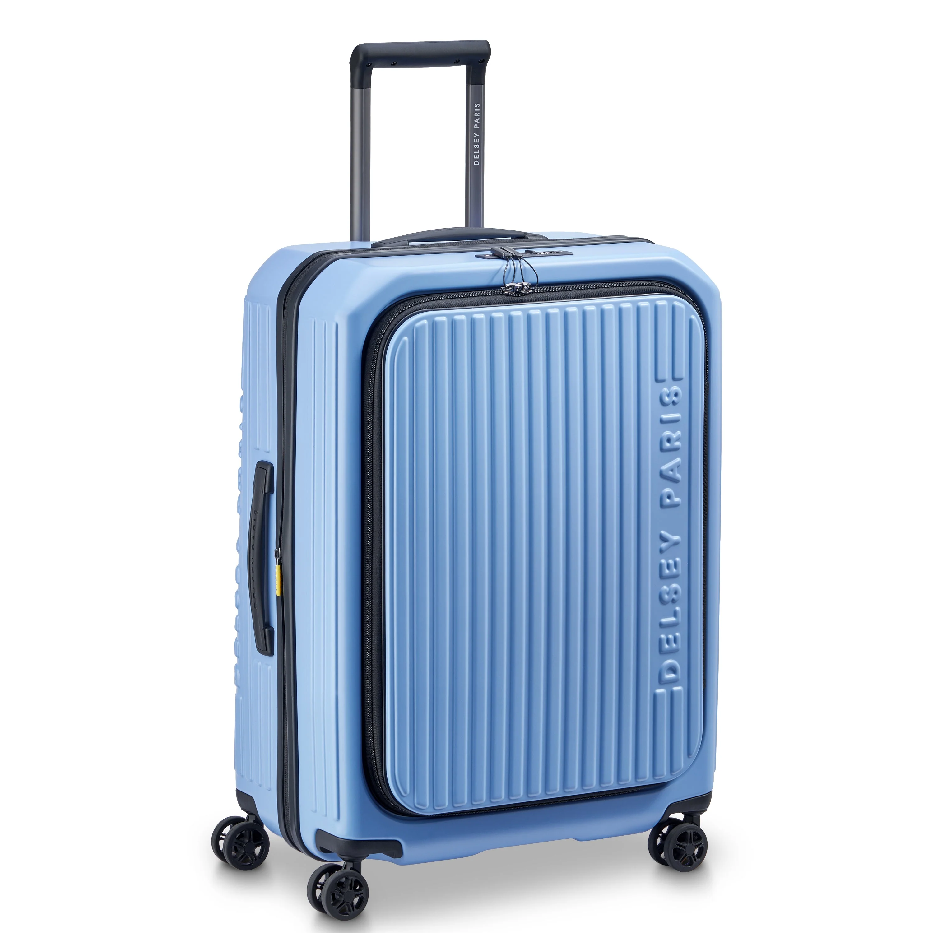SECURITIME ZIP | Check-in Medium Koffer Erweiterbar 65.5 CM LAVENDELBLAU
