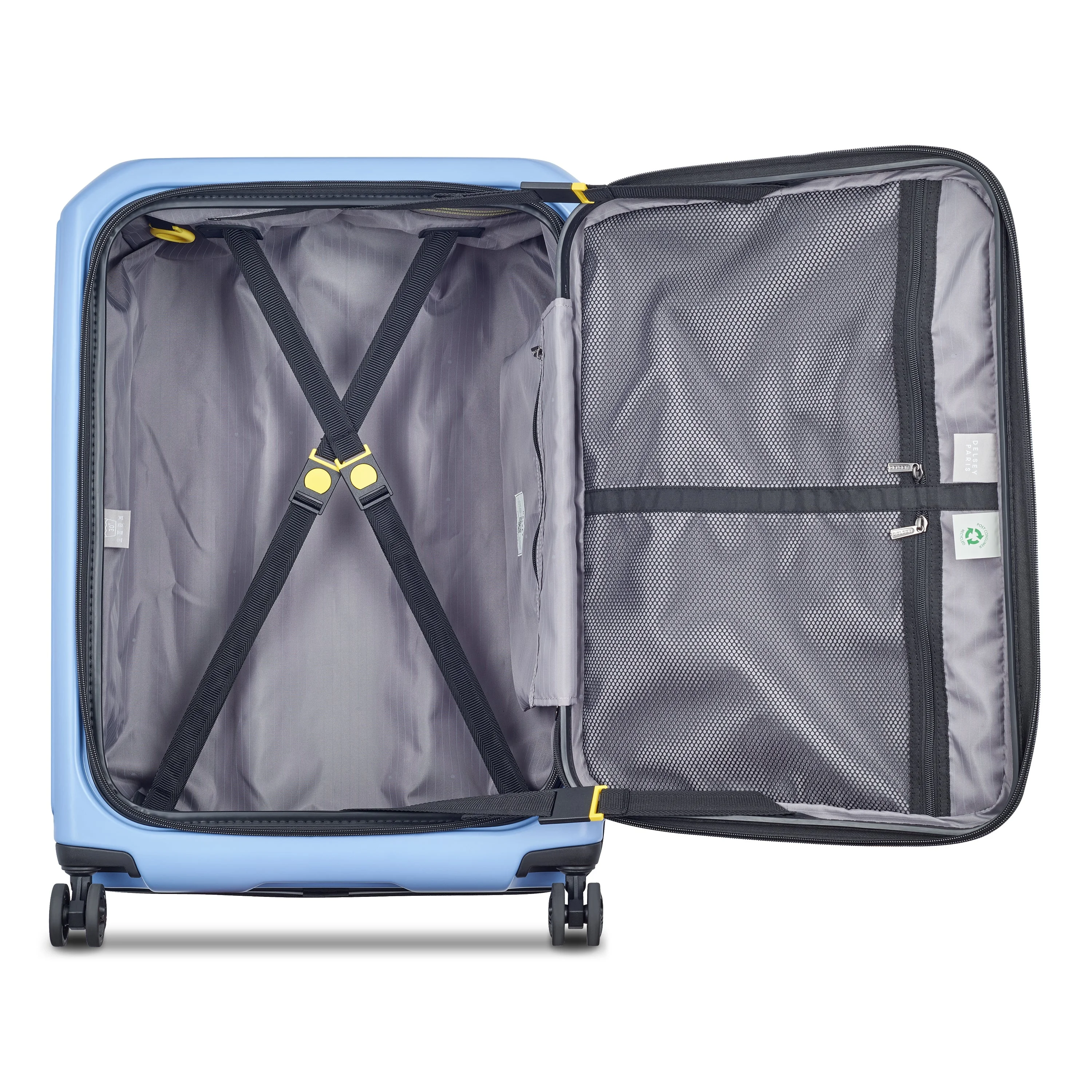 SECURITIME ZIP | Check-in Medium Koffer Erweiterbar 65.5 CM LAVENDELBLAU