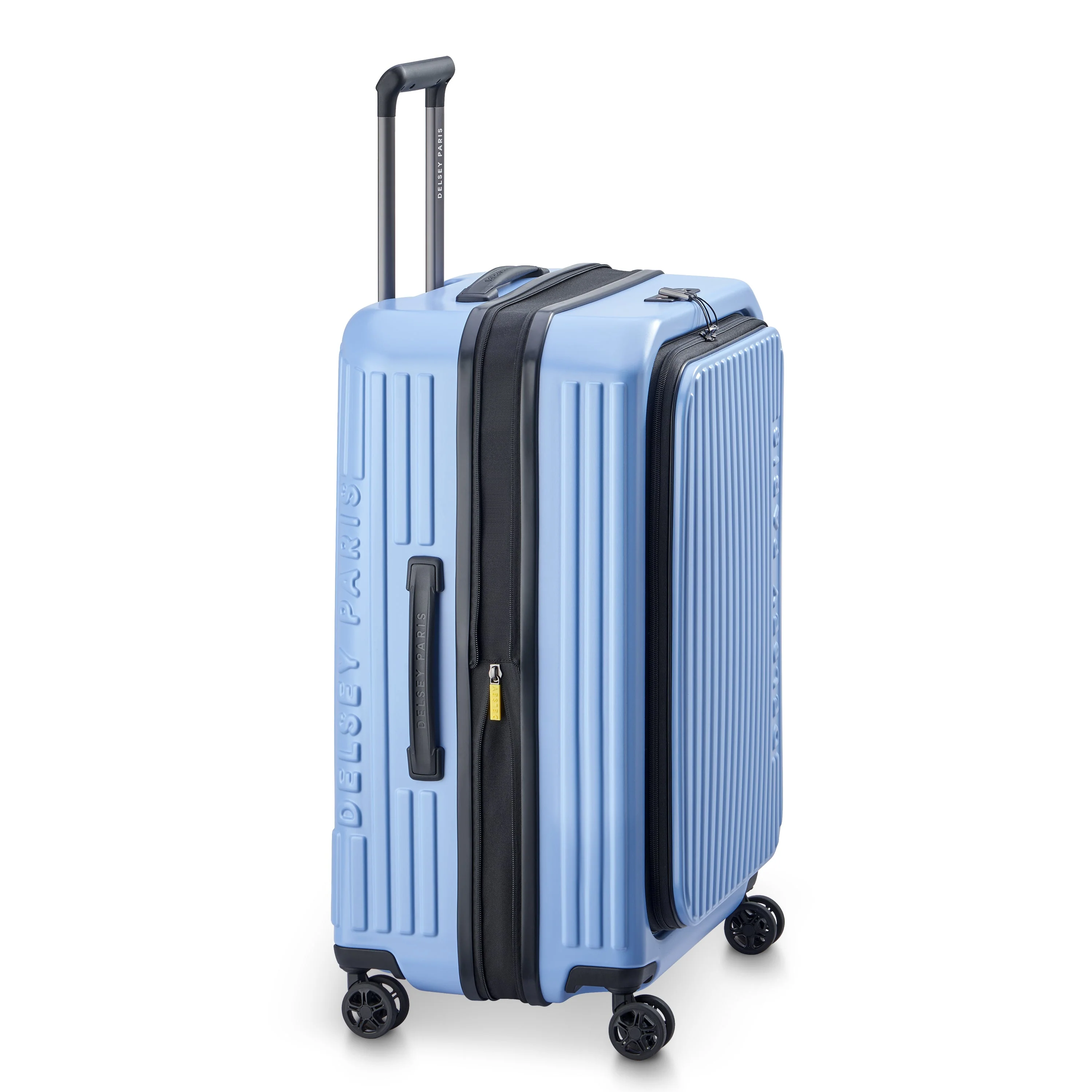 SECURITIME ZIP | Check-in Medium Koffer Erweiterbar 65.5 CM LAVENDELBLAU
