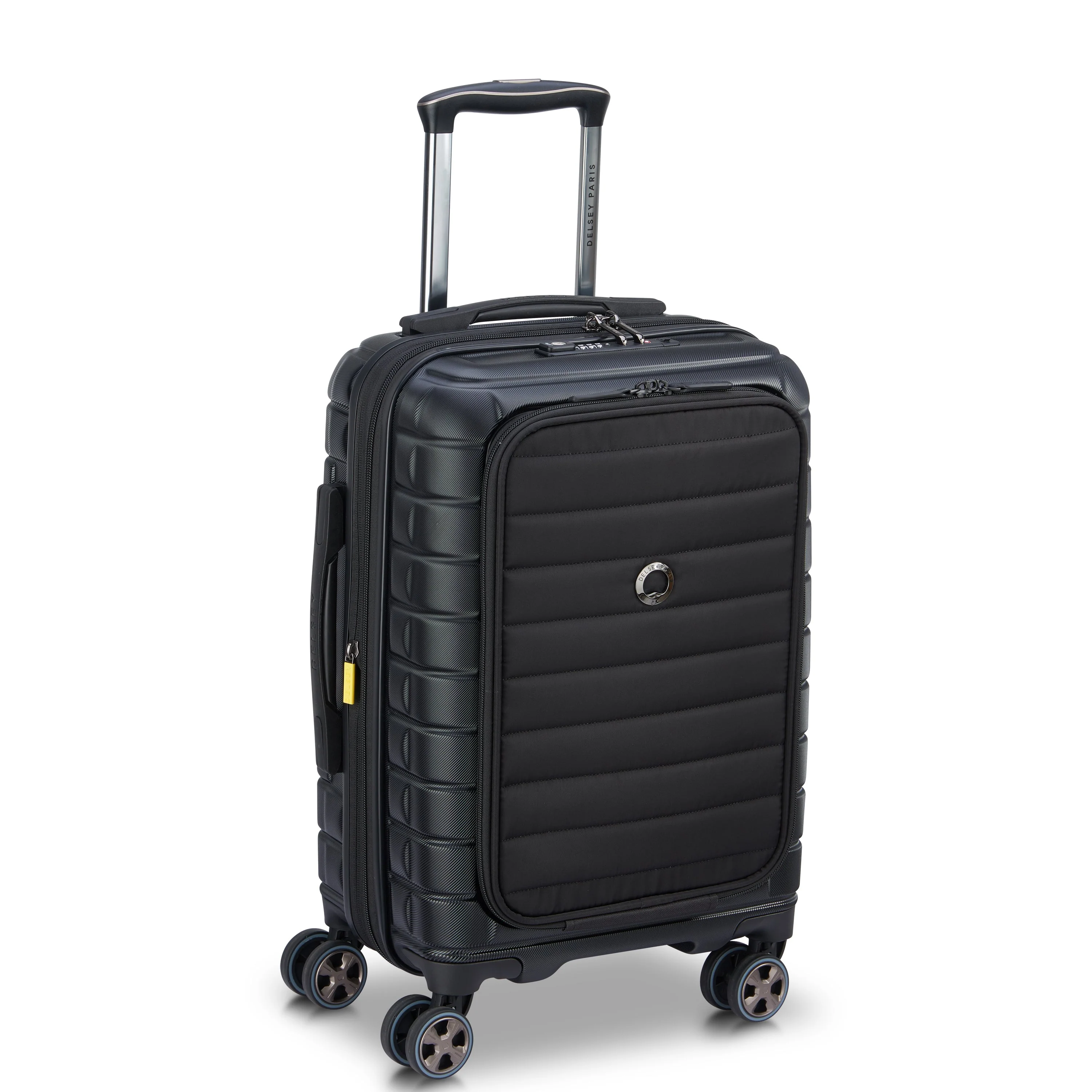 SHADOW 5.0 | Kabine Koffer Erweiterbar 55 CM SCHWARZ