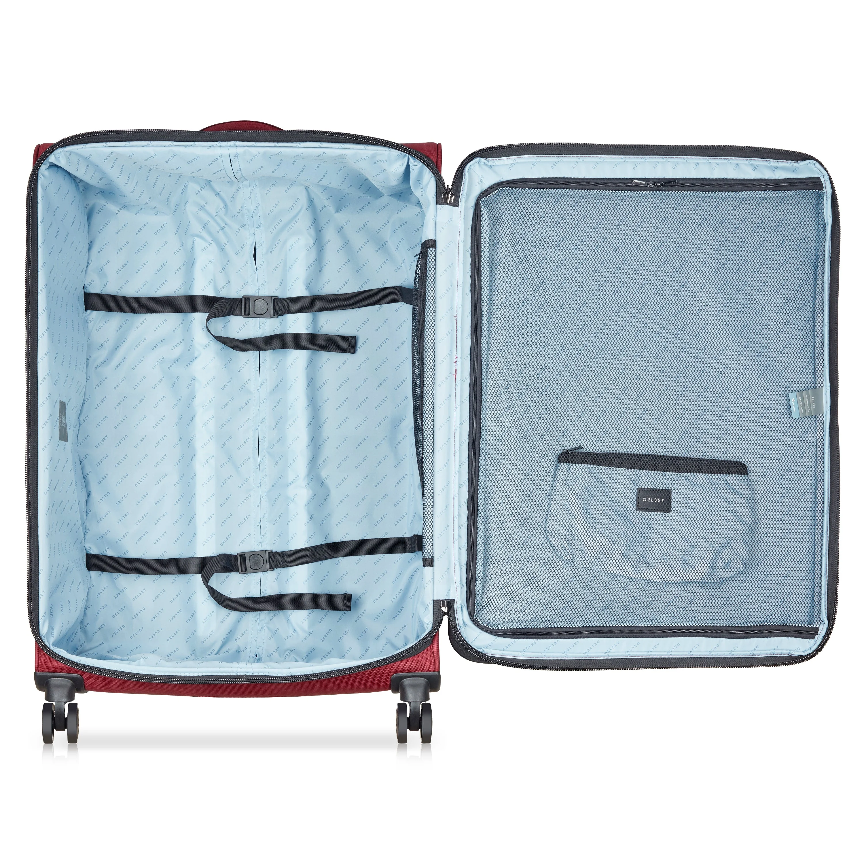 SHADOW DLX | Check-in Extra Large Koffer Erweiterbar 82 CM BORDEAUX ROT