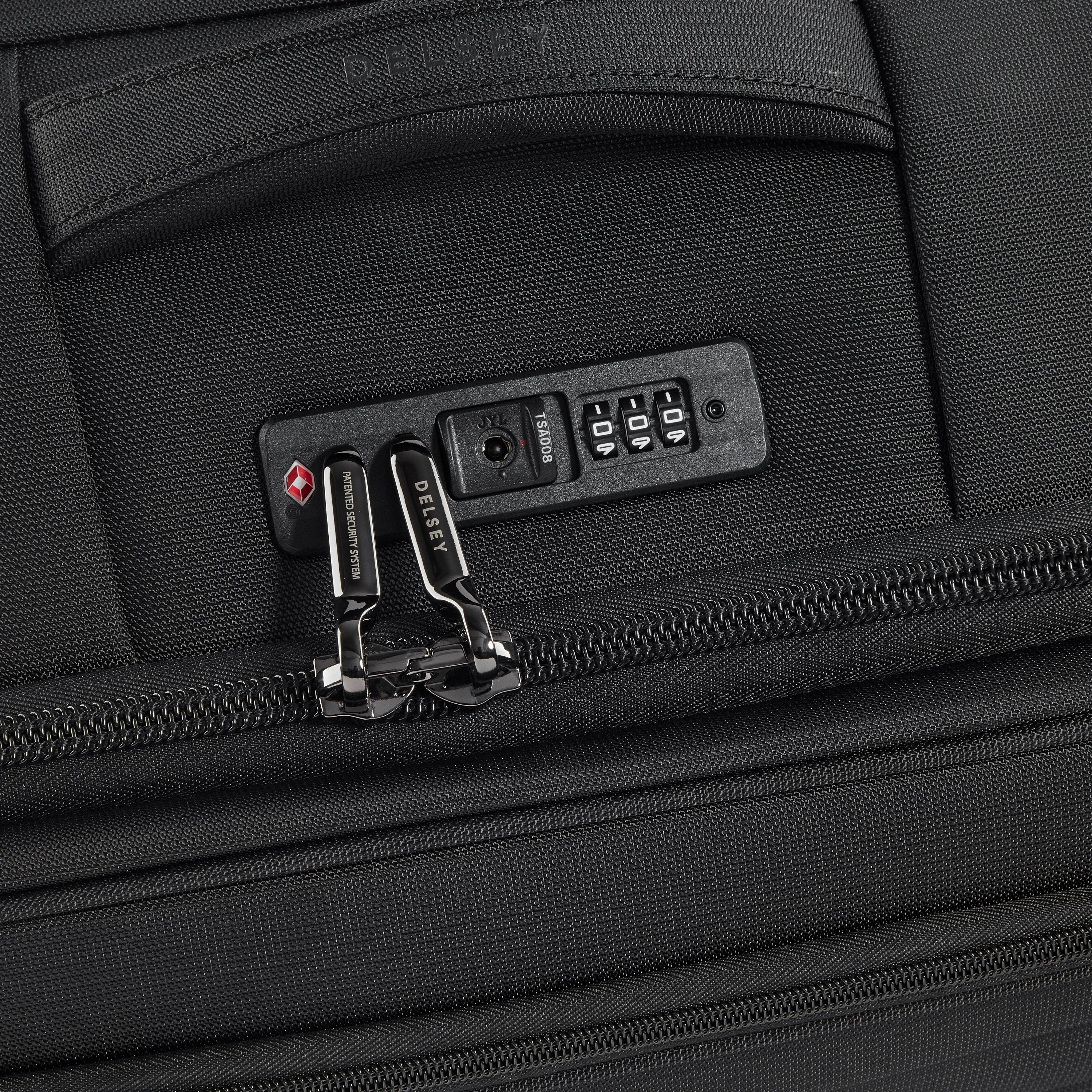SHADOW DLX | Check-in Large Koffer Erweiterbar 76 CM SCHWARZ