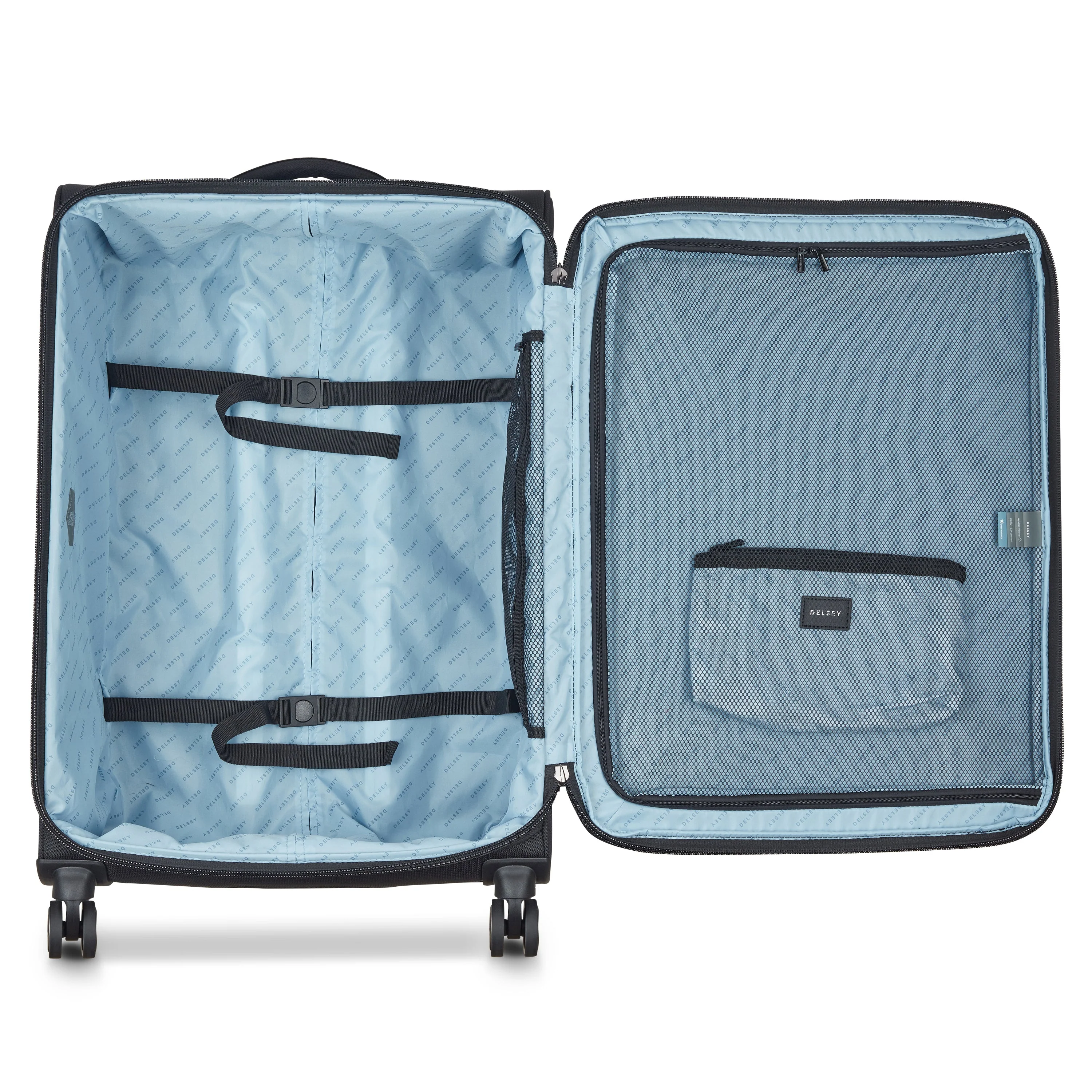 SHADOW DLX | Check-in Large Koffer Erweiterbar 76 CM SCHWARZ