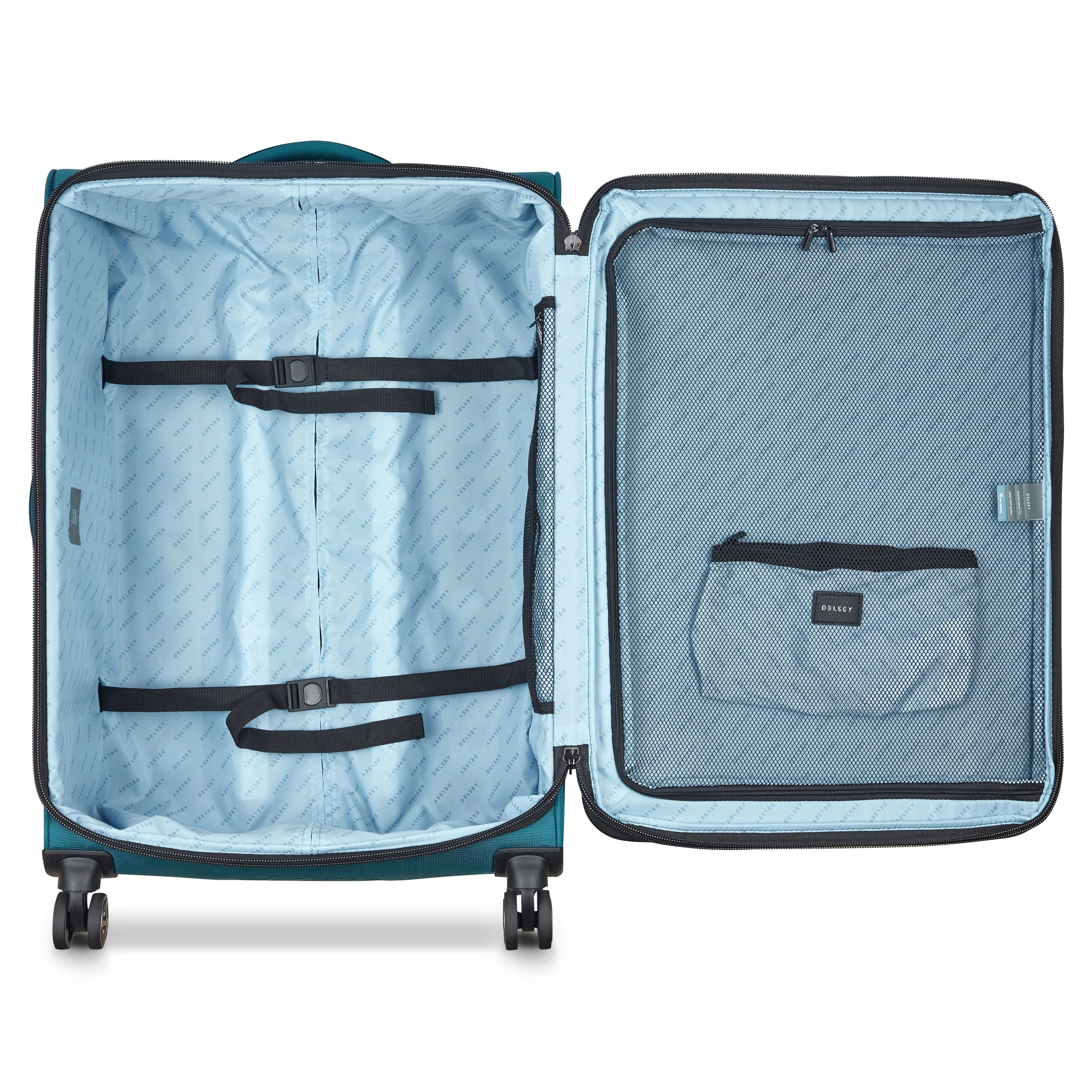 SHADOW DLX | Check-in Large Koffer Erweiterbar 76 CM TÜRKIS