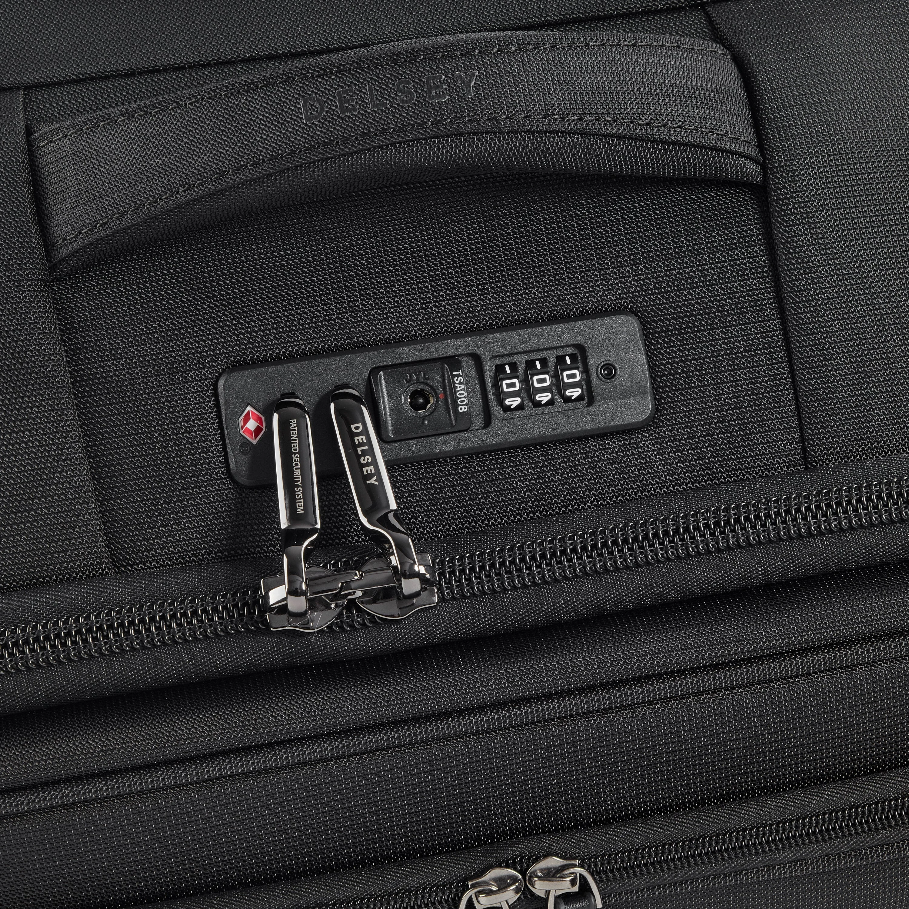 SHADOW DLX | Check-in Medium Koffer Erweiterbar 70 CM SCHWARZ