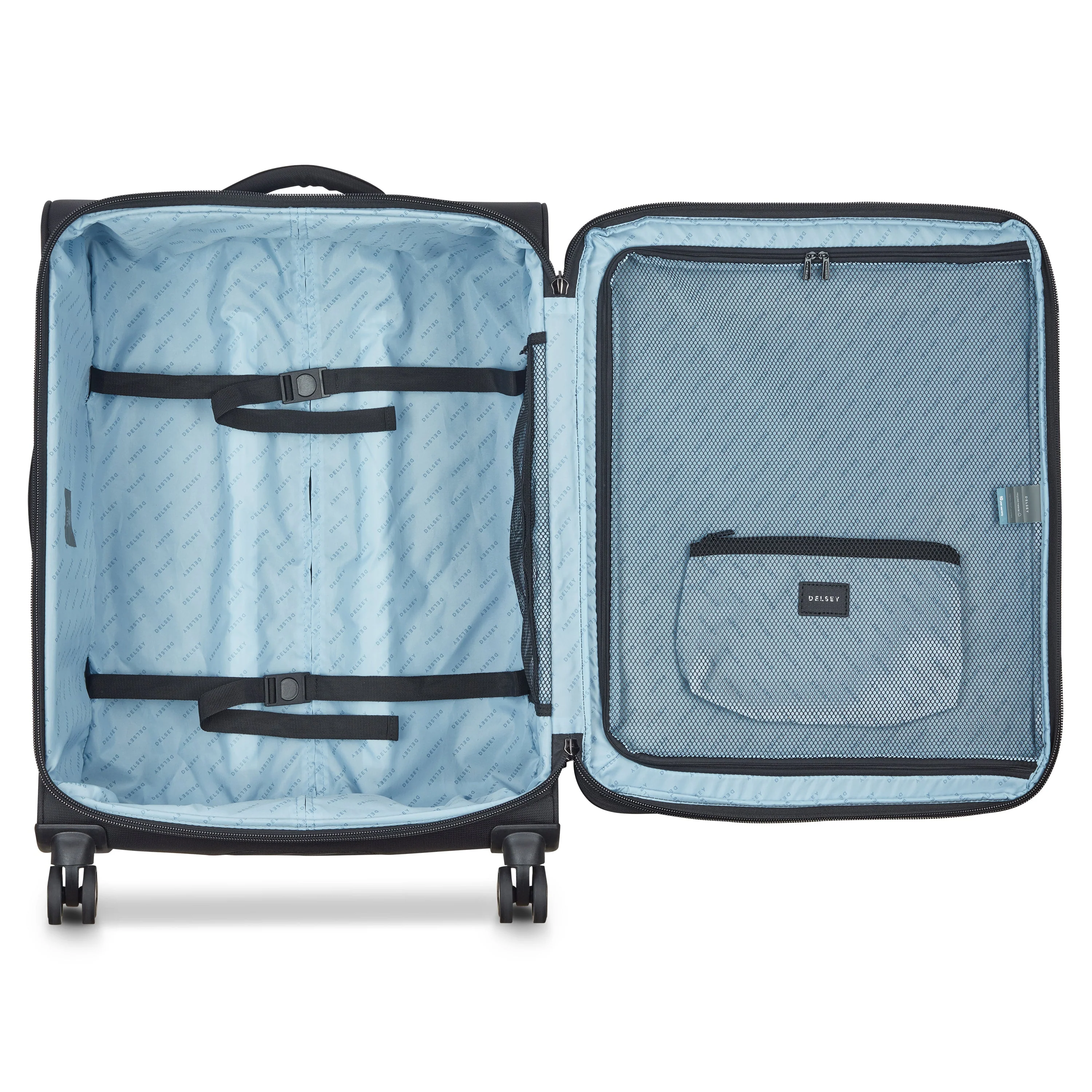 SHADOW DLX | Check-in Medium Koffer Erweiterbar 70 CM SCHWARZ