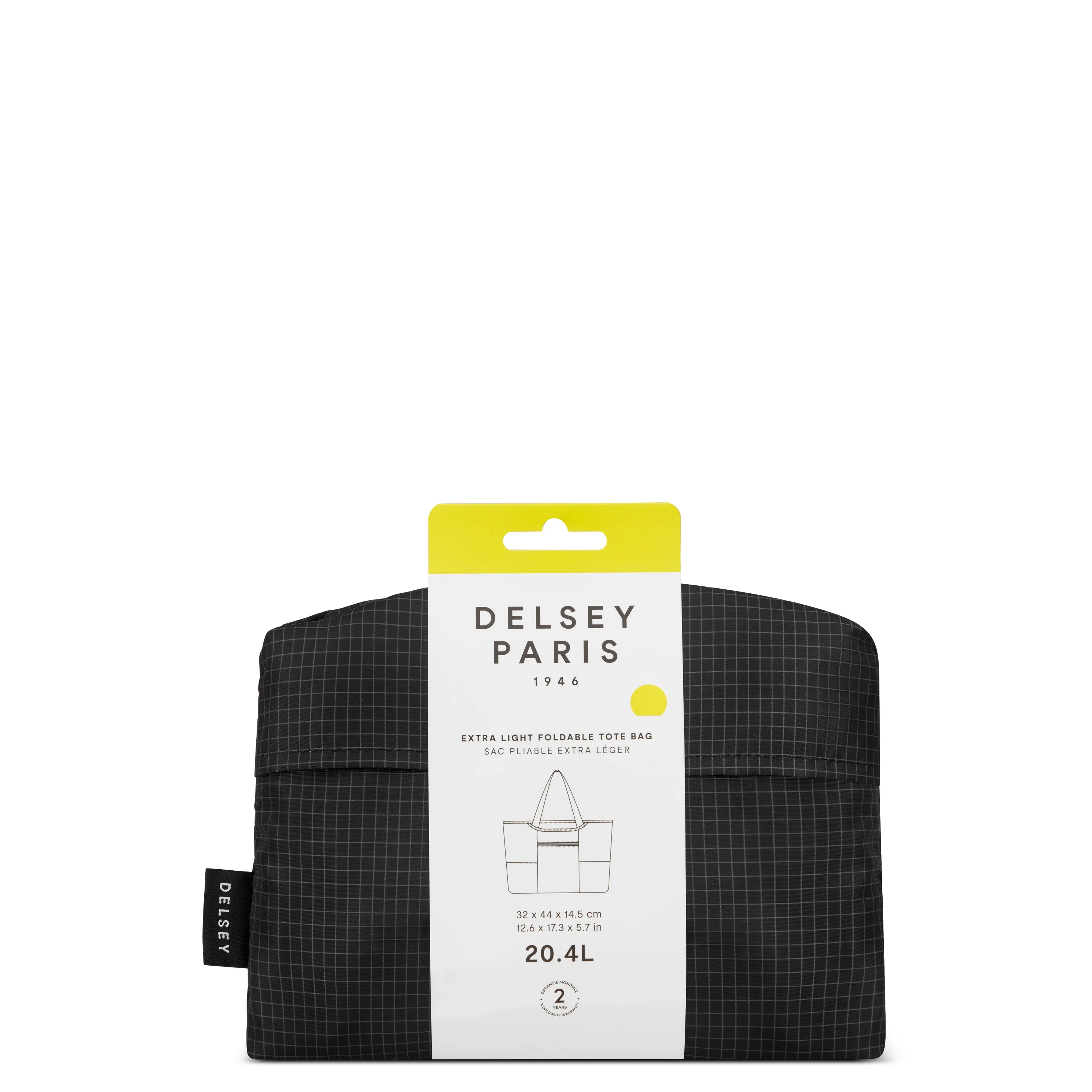 TRAVEL ACCESSORIES | Faltbare Reisetasche 44 CM SCHWARZ