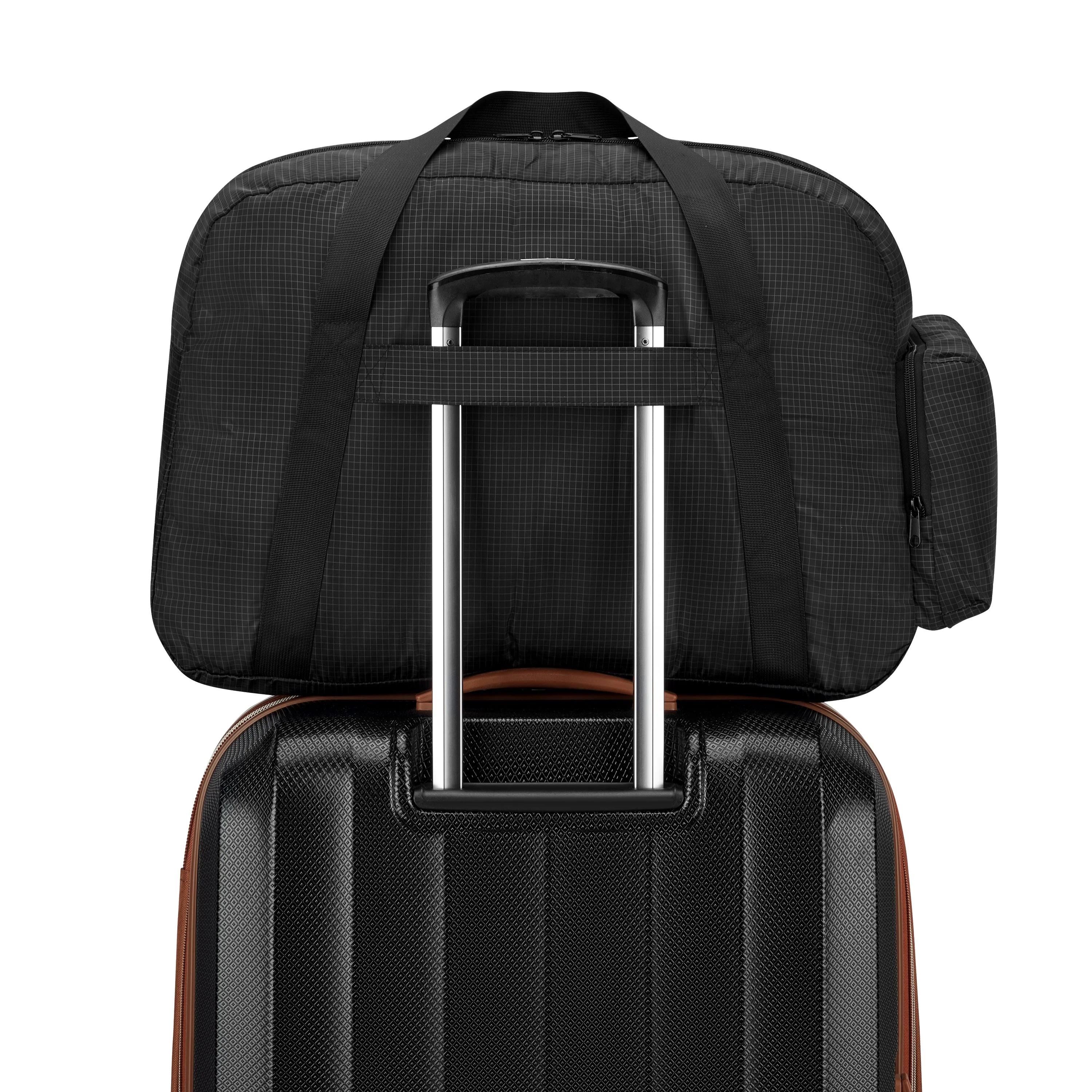 TRAVEL ACCESSORIES | Faltbare Reisetasche 56 CM SCHWARZ