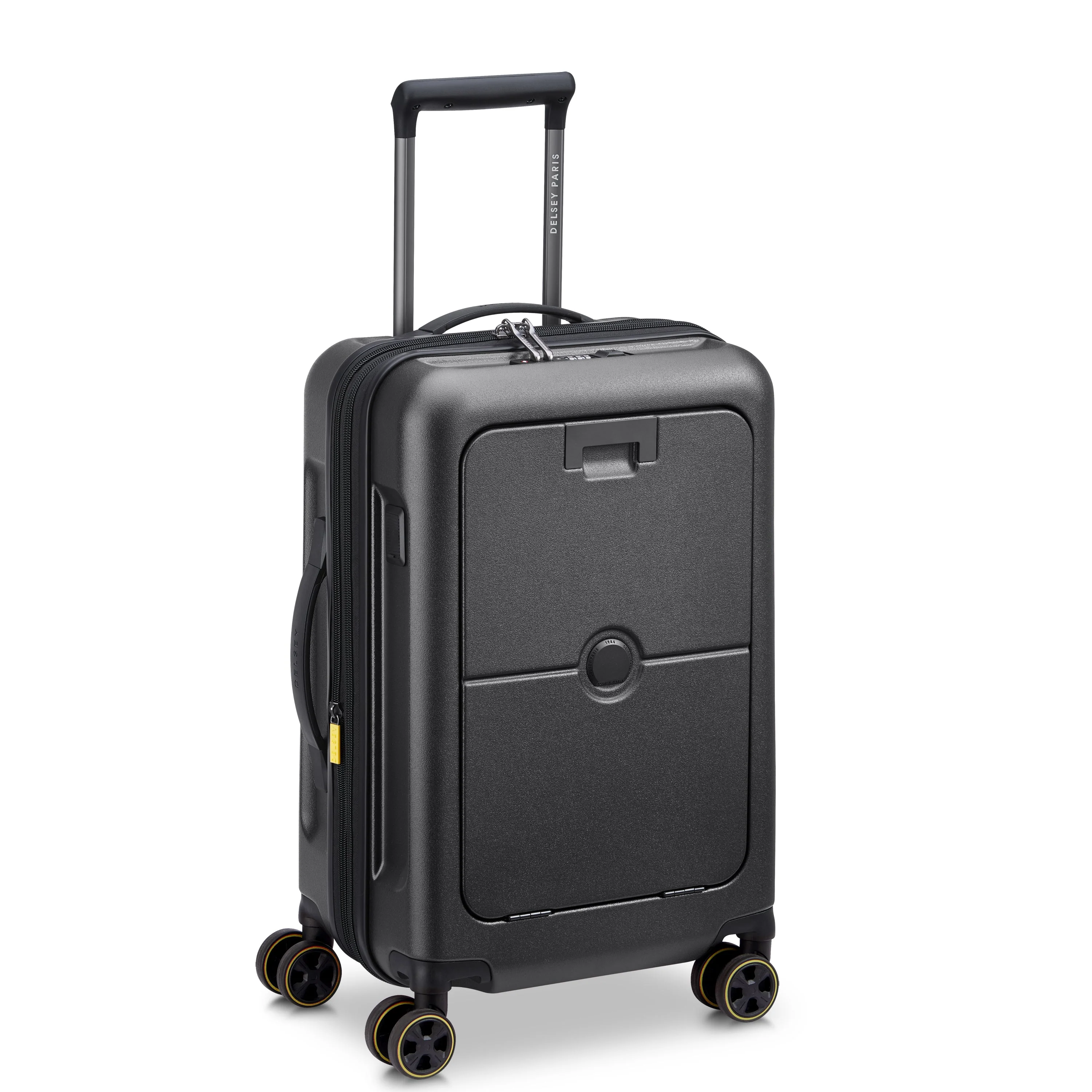 TURENNE 2.0 | Kabine Koffer Erweiterbar 55 CM SCHWARZ
