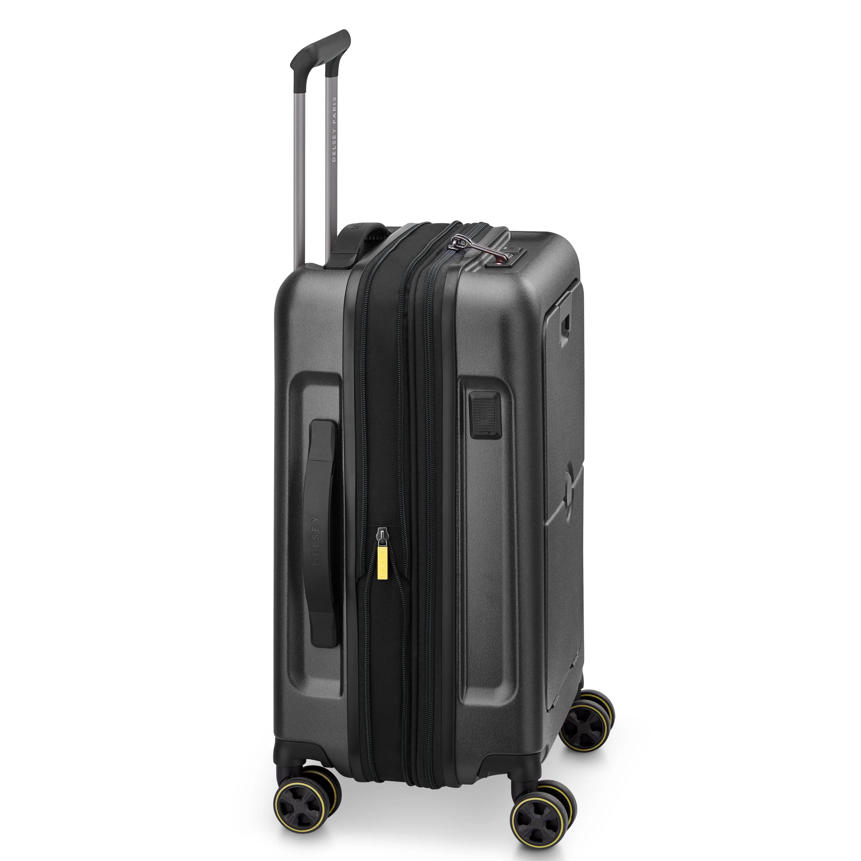 TURENNE 2.0 | Kabine Koffer Erweiterbar 55 CM SCHWARZ