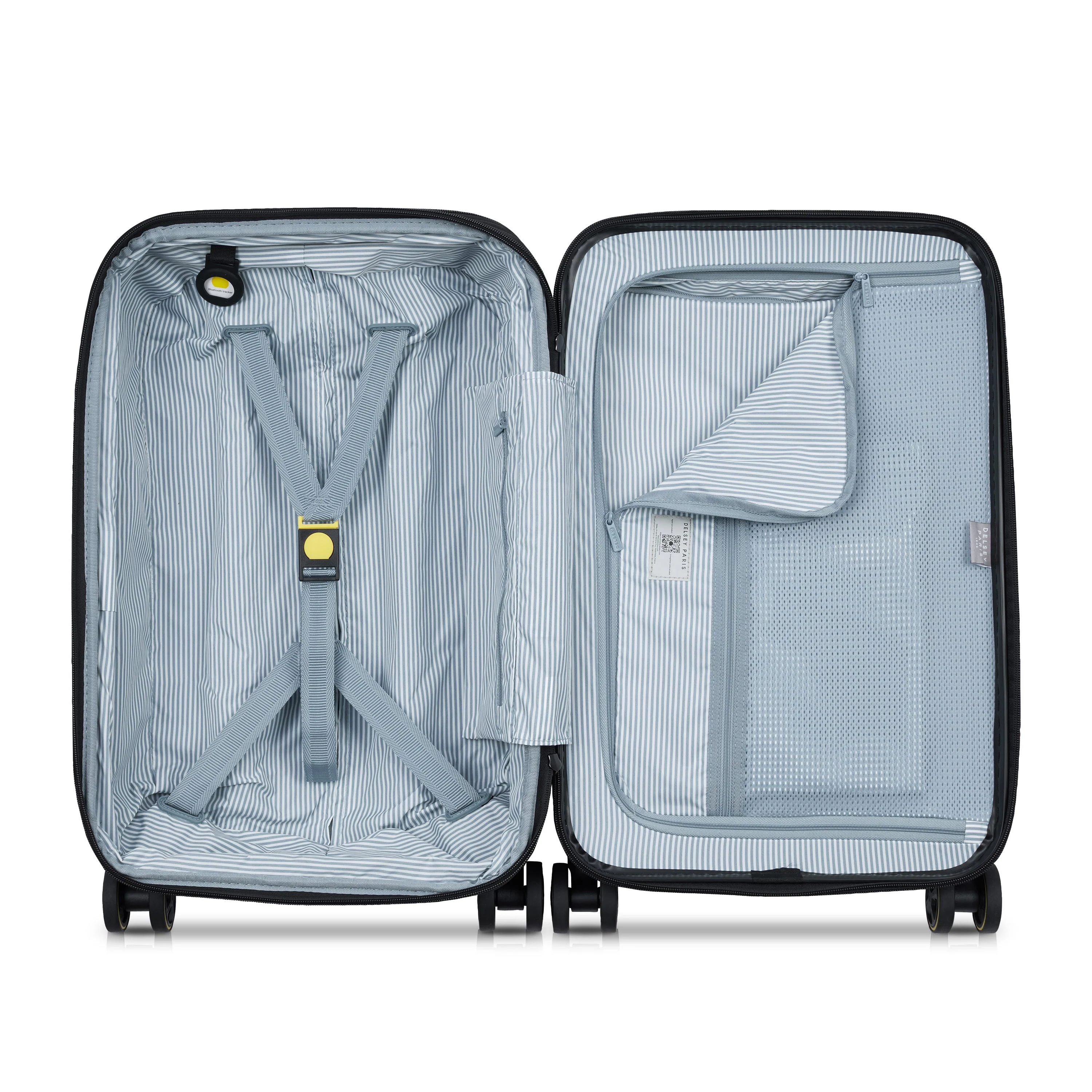 TURENNE 2.0 | Kabine Koffer Erweiterbar 55 CM SILBER