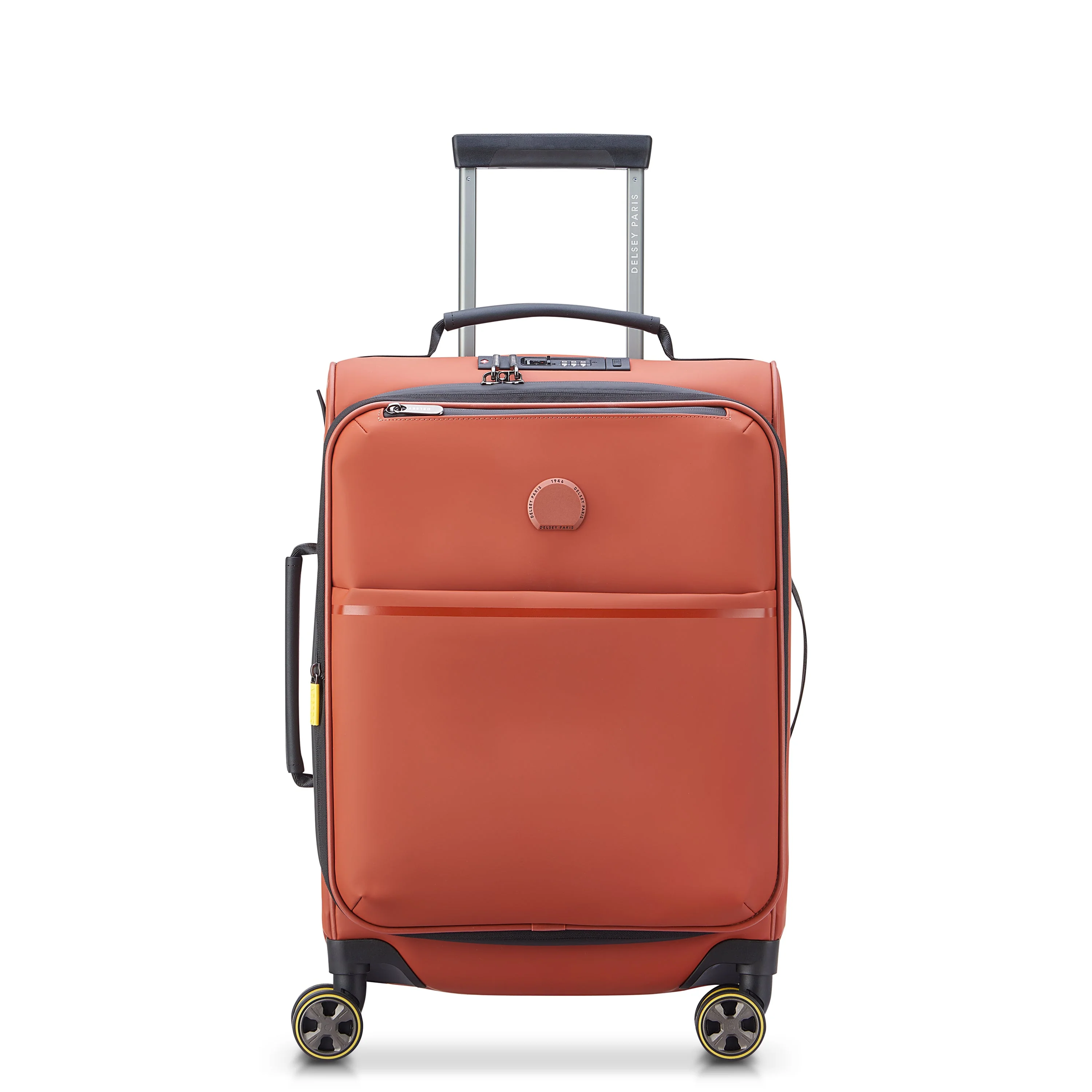 TURENNE SOFT | Kabine Koffer Erweiterbar 55 CM BACKSTEIN