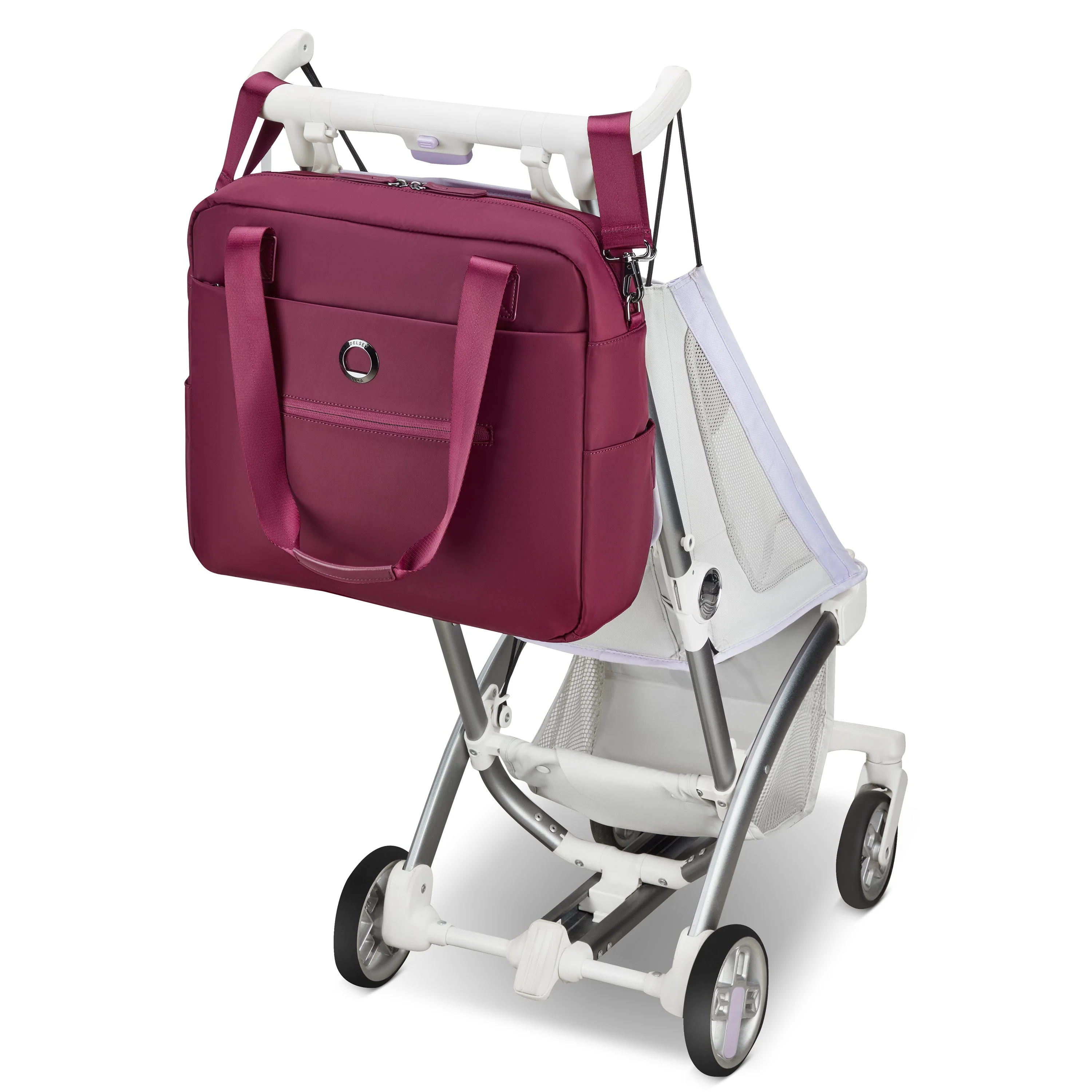 VICTOIRE | Wickeltasche BORDEAUX ROT